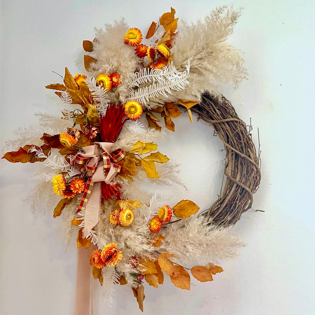 Dried wreath (for local delivery)