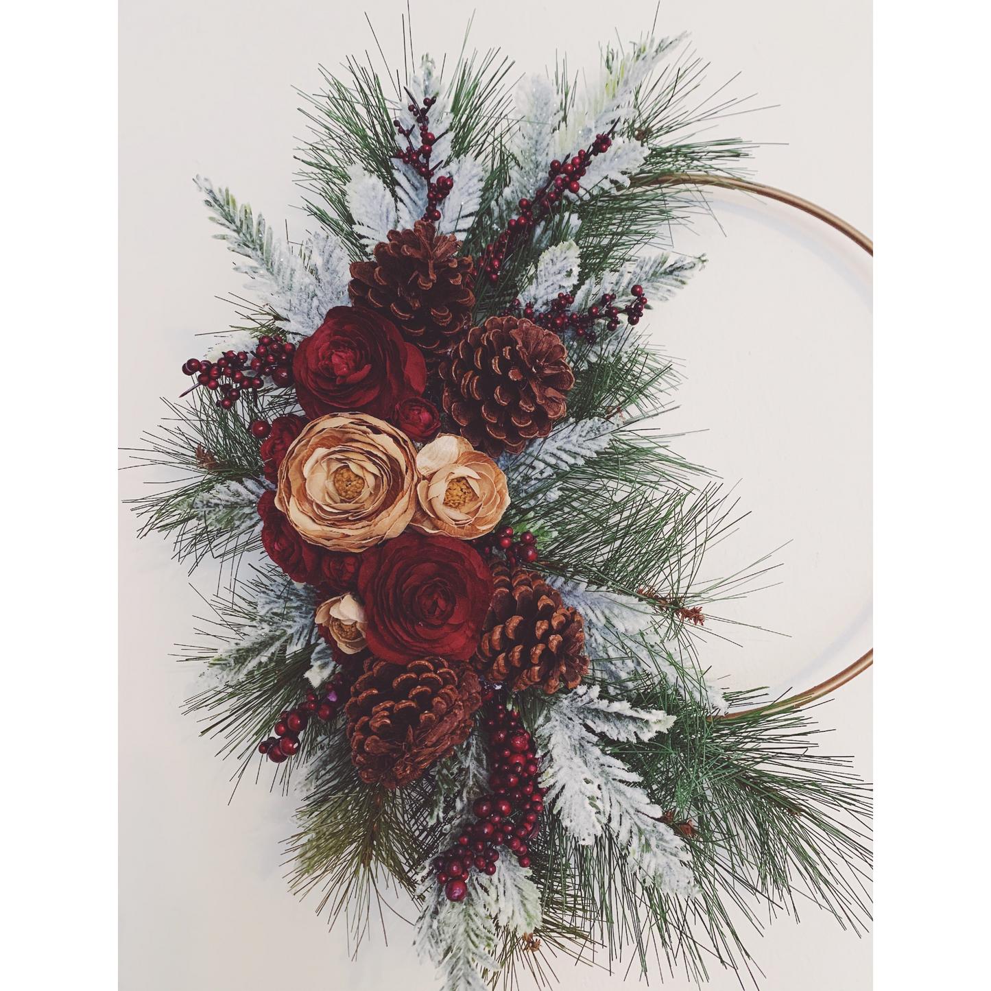 Dried wreath (for local delivery)