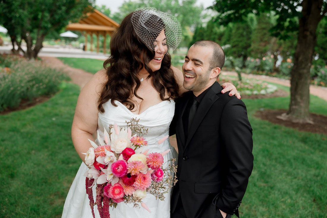 Allie & Brian's Tiki-Themed Celebration