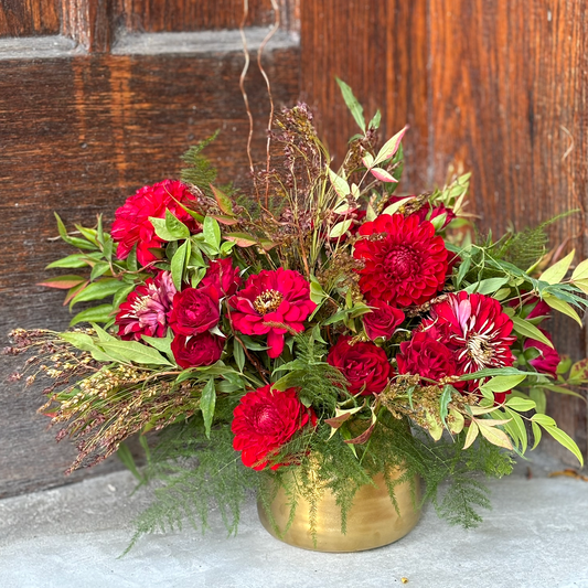 Holiday flower arrangement | Chicago delivery