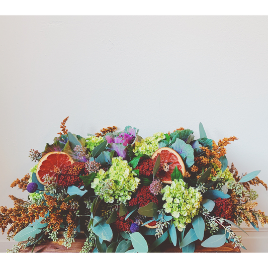 Thanksgiving flower arrangement